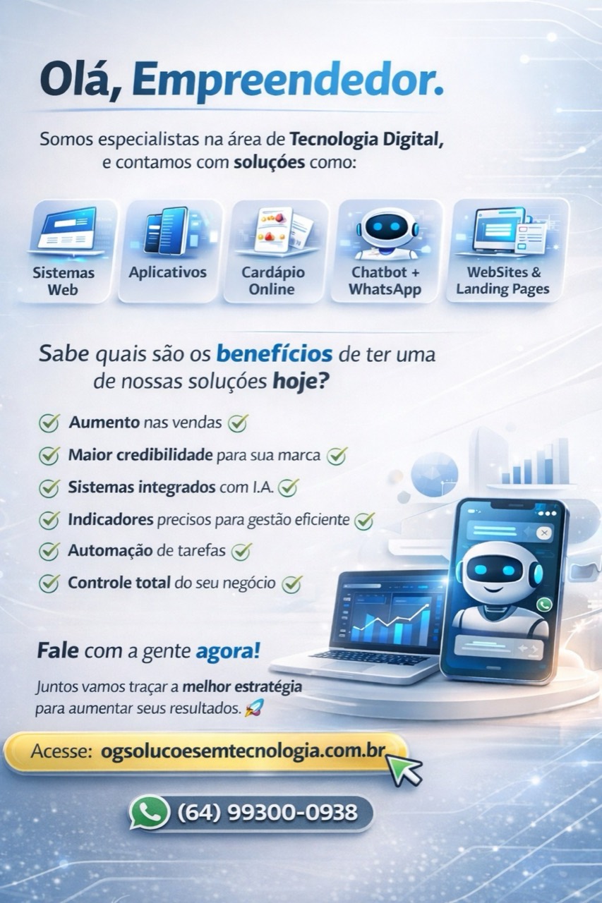Soluções digitais da OG para empreendedores